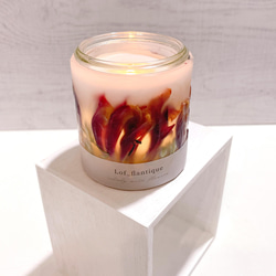 Botanical flower candle(チューリップ) ティーライトキャンドル付き 全品送料無料 6枚目の画像