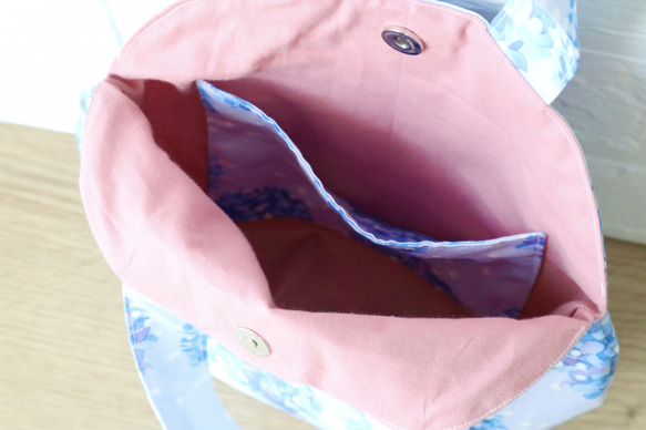 まんまるBAG❁紫陽花 4枚目の画像