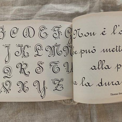 Italy 可愛いカリグラフィーの本　calligrafia♪ 6枚目の画像