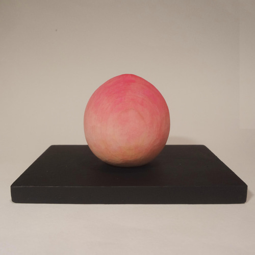 現代アートの「桃源郷の桃の木」（3Dpainting） 桃 – アートレンタルSEITOH