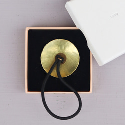 満月ヘアゴム　[ 真鍮素地 ] 11枚目の画像