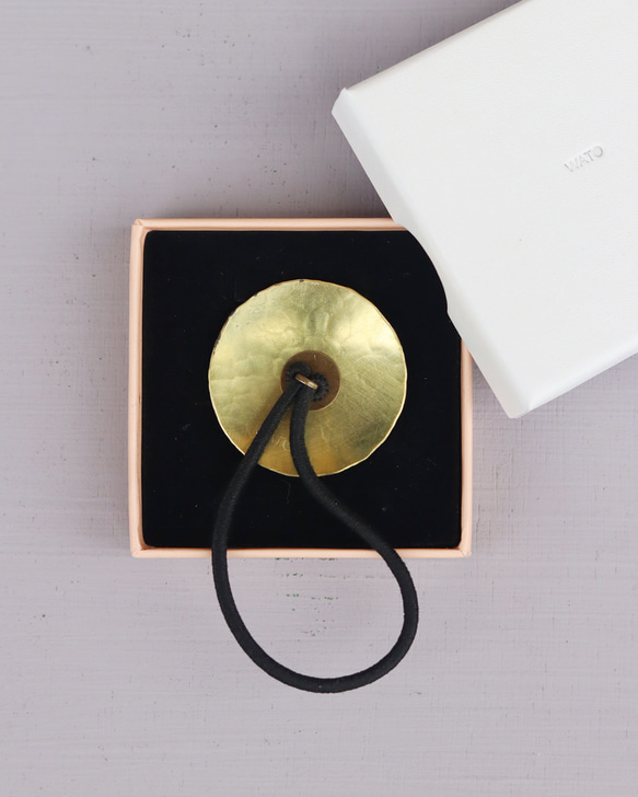 満月ヘアゴム　[ 真鍮素地 ] 11枚目の画像