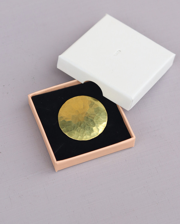 満月ヘアゴム　[ 真鍮素地 ] 10枚目の画像