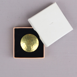 満月ヘアゴム　[ 真鍮素地 ] 1枚目の画像