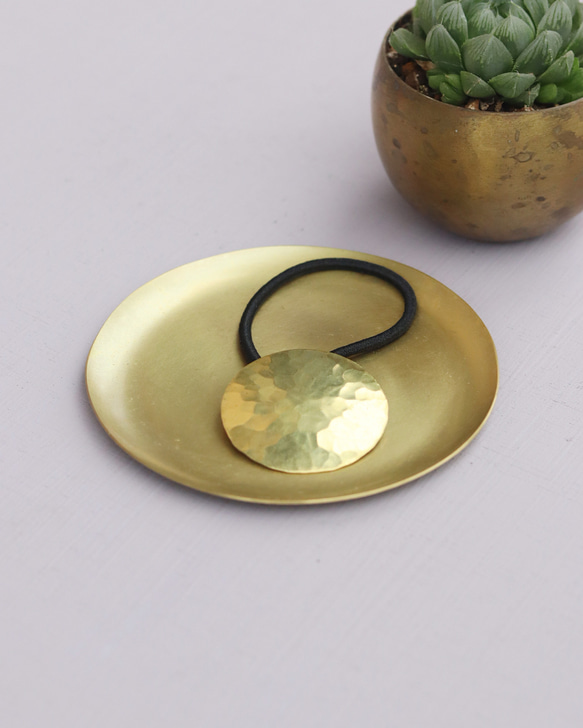 満月ヘアゴム　[ 真鍮素地 ] 12枚目の画像