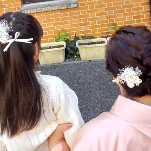 髪飾り】ママの着物の髪飾り ❁.*・゜ 入学式 着物 母の髪飾り 