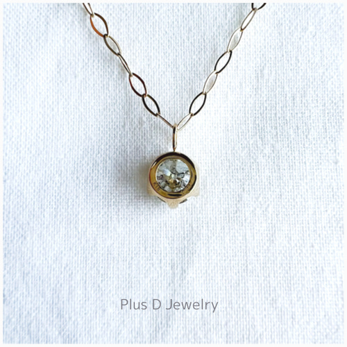 PD-024 K18YG ダイヤモンドペンダント 1.22ct ネックレス・ペンダント 