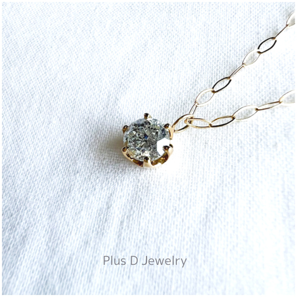 PD-024 K18YG ダイヤモンドペンダント 1.22ct ネックレス・ペンダント 