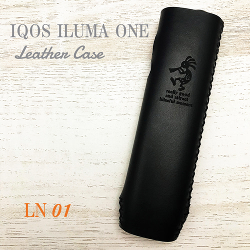 名入れ無料 IQOS ILUMA ONE レザーケース 本革 レーザー加工 アイコス