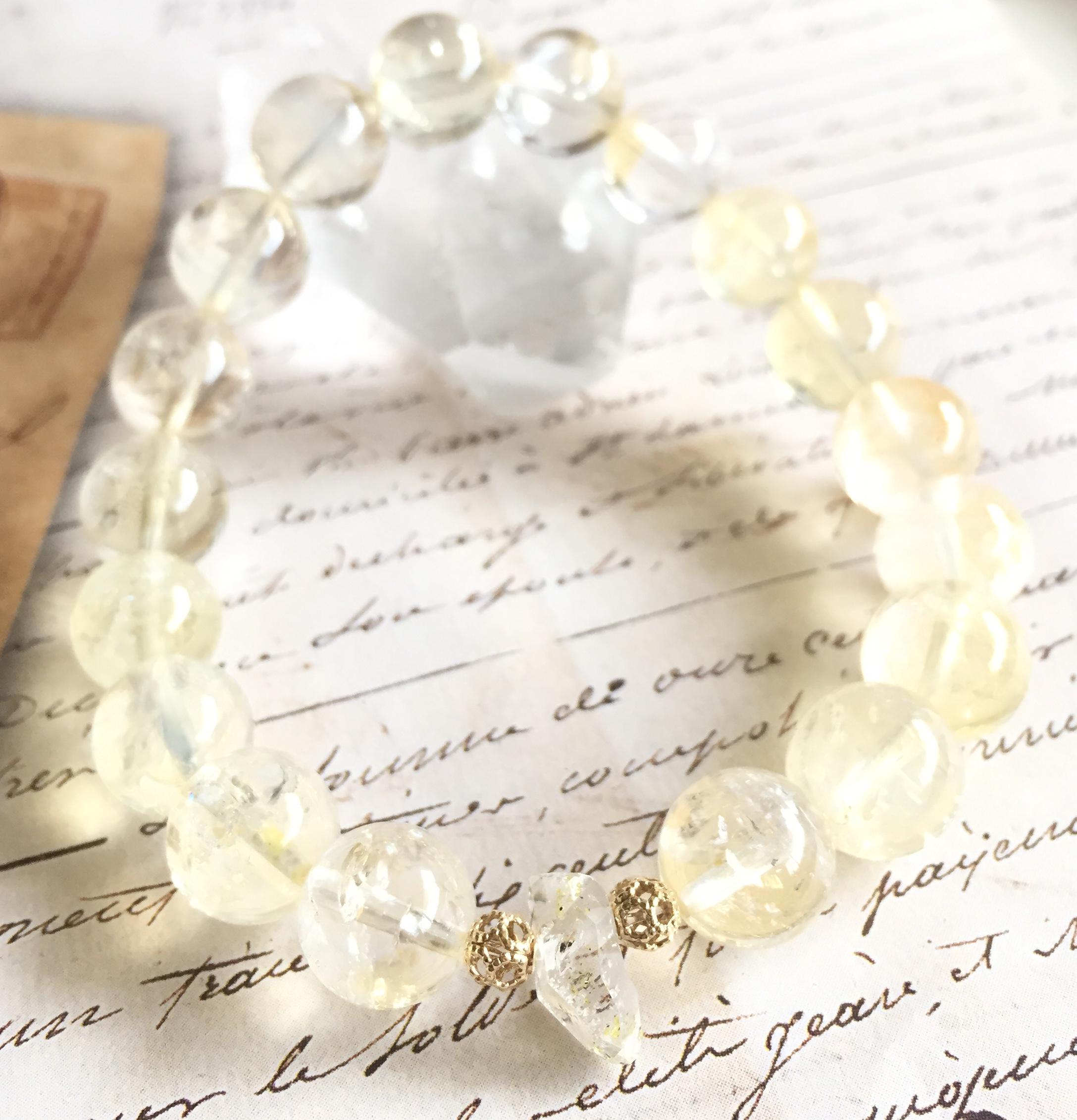 シトリン パワーストーンブレスレット 計画や願いを現実のものに… 