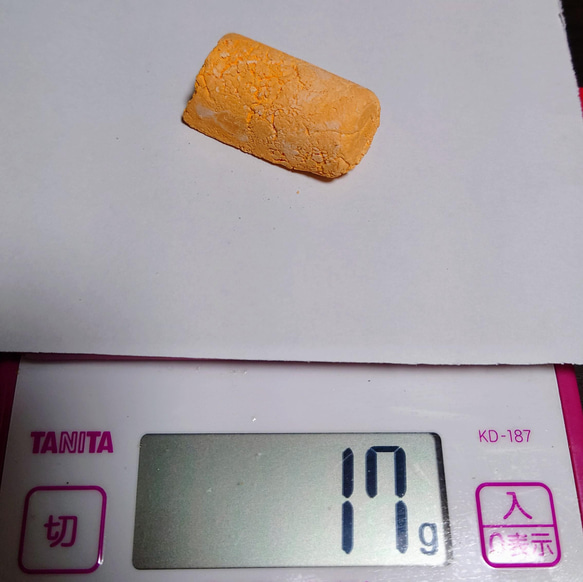 【金色系金属用】高級★固形研磨剤Y-10000サンプル　約20ｇ【訳あり】 3枚目の画像