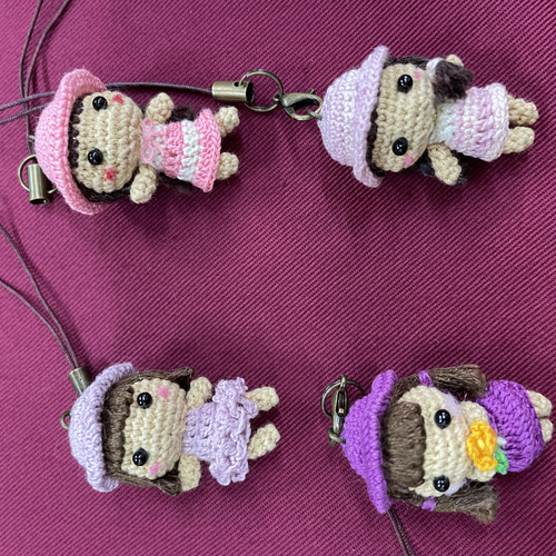 小さな女の子のあみぐるみ あみぐるみ kimidori 通販 13688347｜Creema