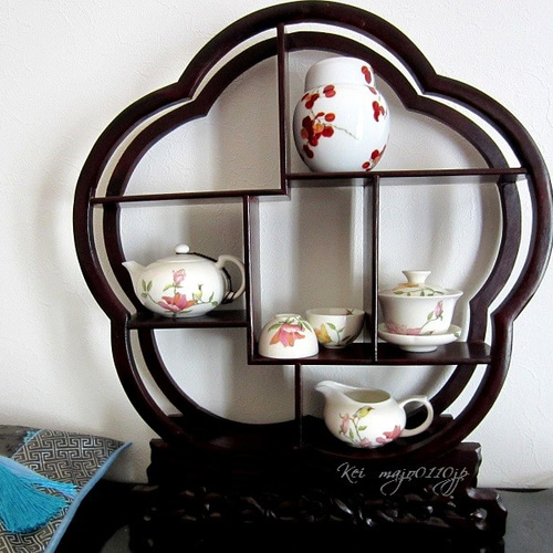 新品 中国茶器セット/プレゼントにも：シノワズリ・チャイナ/同