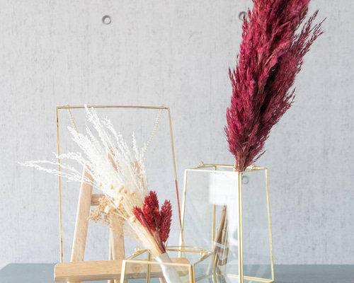 ドライフラワー❇️ゴールドとパンパス❣️ 1557fe8761bfab61e17a7200f5f6fe