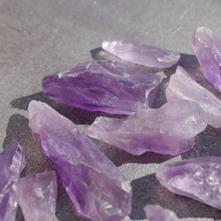 天然石アメジスト 約50g分詰合せ(ブラジル産)紫水晶結晶原石ラフロック穴なし鉱物鉱石[am-220331-01] 19枚目の画像