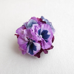 コサージュ ［ pansy corsage ］ 1枚目の画像