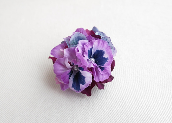 コサージュ ［ pansy corsage ］ 1枚目の画像