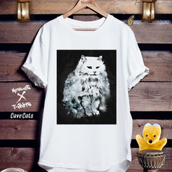 ねこTシャツ「Cave Cats」 1枚目の画像