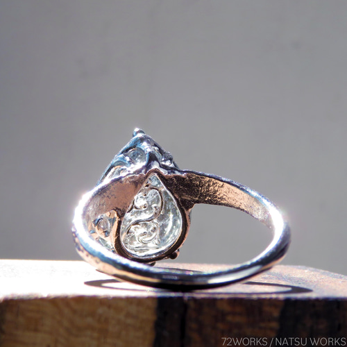 アクアマリンサンストーン リング / Aquamarine Sunstone Ring