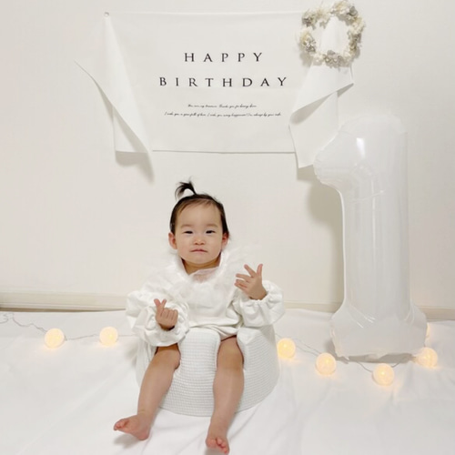 オフホワイトカラーのワッフル生地バンボカバー 雑貨・その他  