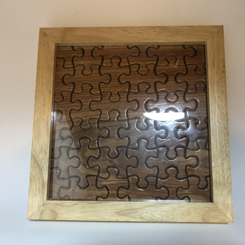 木製ケヤキジグソーパズル 木製ケヤキジグソーパズル