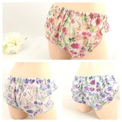 動画付き】フリルふんどしパンツ型紙 型紙 mayznatural 通販
