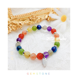 Rainbow Gemstone Bracelet ｜彩虹水晶手鏈 第1張的照片