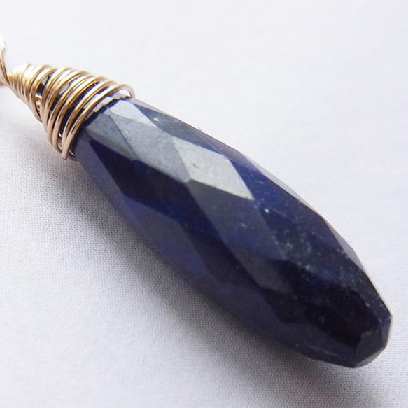 【SALE】ラピスラズリのペンダントトップ 5枚目の画像