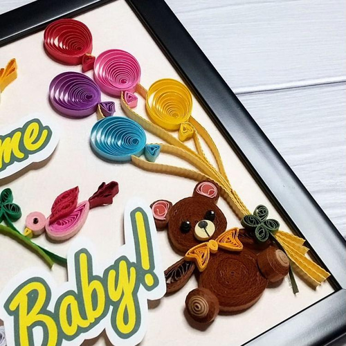 ❤️ご注文専用ページ❤️ ❤︎ペーパークイリング❤︎ welcome frame NK craft (@nk_craft) · Setagaya-ku, Tokyo