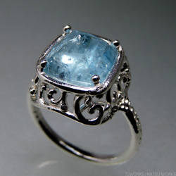 アクアマリンリング / Aquamarine Ring 3枚目の画像