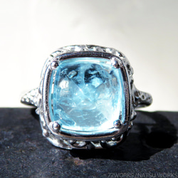 アクアマリンリング / Aquamarine Ring 4枚目の画像