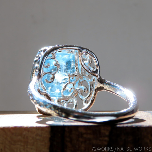 アクアマリンリング / Aquamarine Ring 6枚目の画像