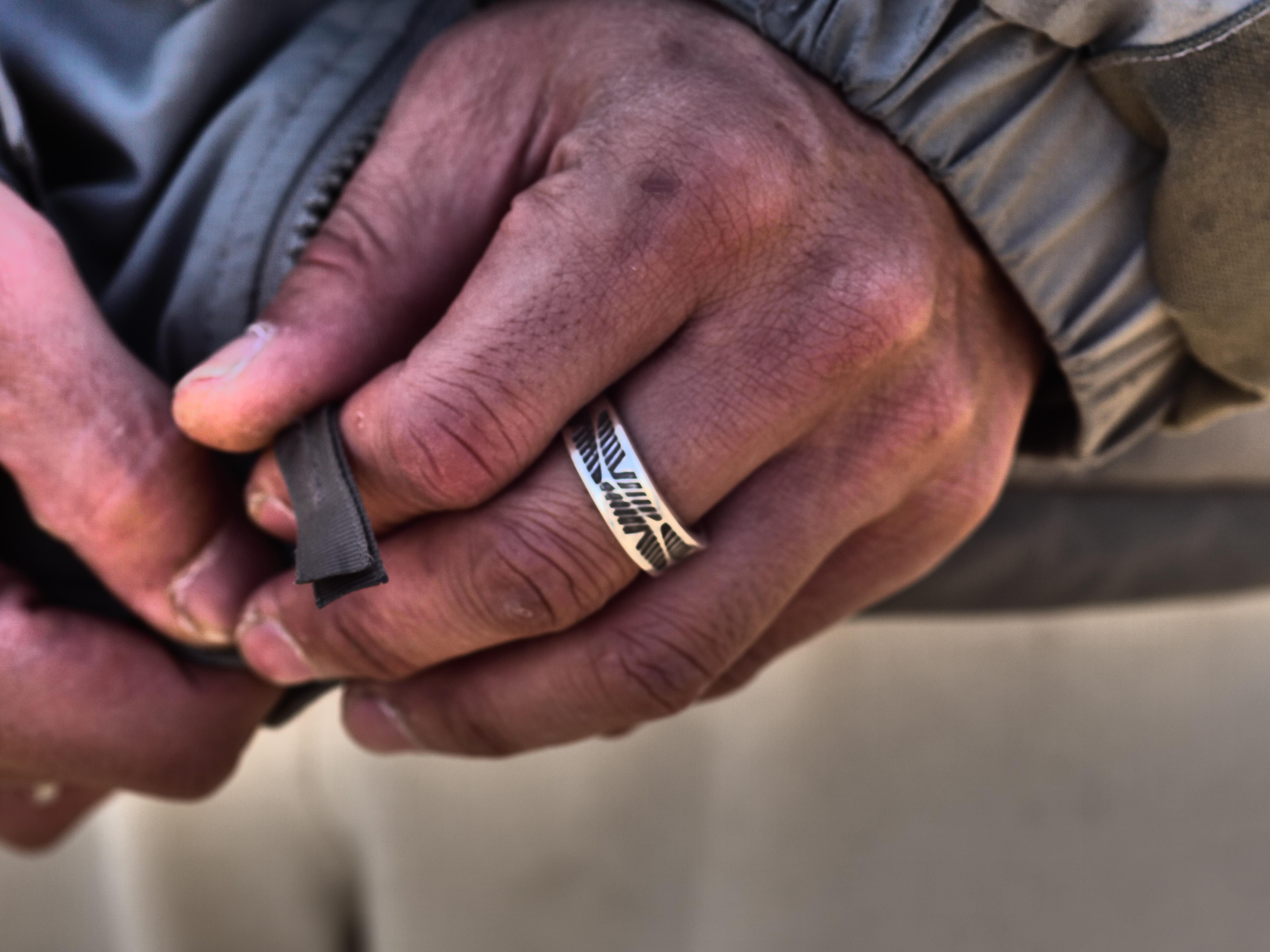 HALLCINOGEN STAMP RING