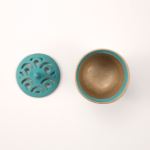 公式】岩鋳 南部鉄器 四季の香炉 なみ（夏） ディフューザー・アロマ