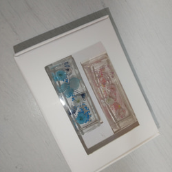 ガラスの様な涼しさ漂うレジンの箸置きペアセット 5枚目の画像