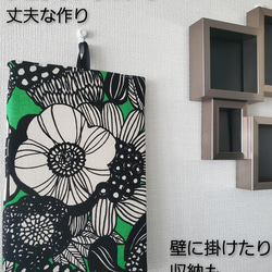 ミニアイロン台　アルミコート　リバーシブル　卓上　軽量　ファブリックパネル 3枚目の画像