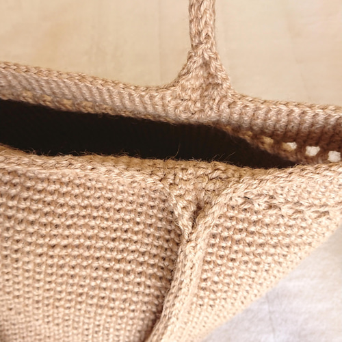 Mさま専用 かごバッグ Lサイズ 品番800-Mサイズ 内布付き ハンドル付き