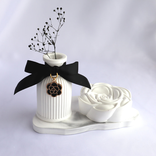 カメリアセット アロマストーン ディフューザー・アロマポット LUNA~月  