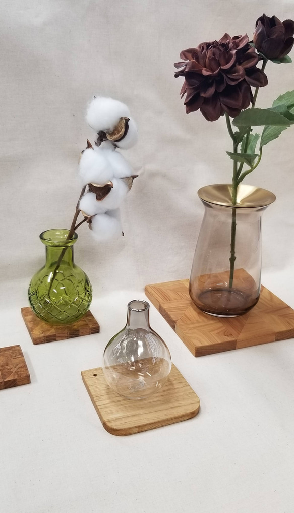 オーストラリア檜の花瓶敷き 3枚目の画像