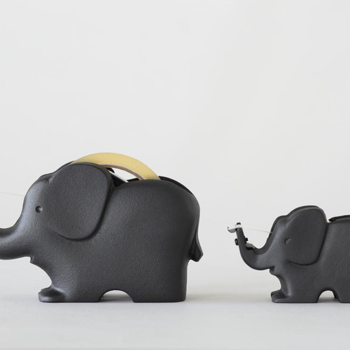 テープカッター 子ゾウ 南部鉄器 その他インテリア雑貨 水沢鋳物工業