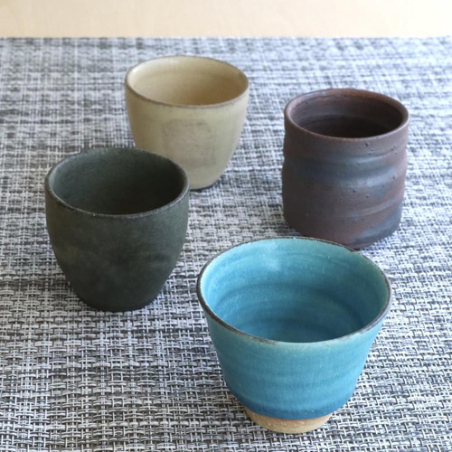 ぐい呑み 4客組 福袋セット組 おちょこ・ぐい呑み・徳利 大阪/南堀江