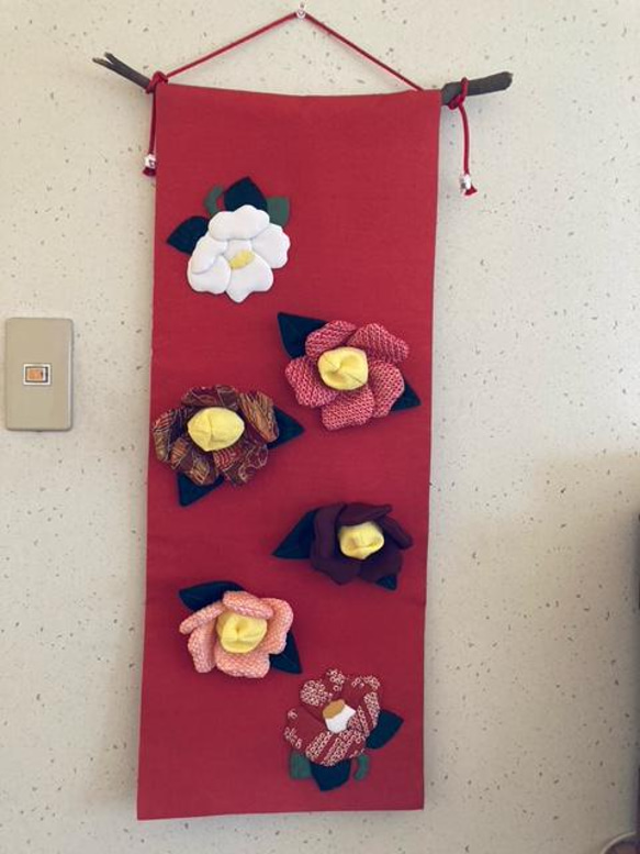 ツバキのタペストリー その他インテリア雑貨 chiku1957 通販 13696342