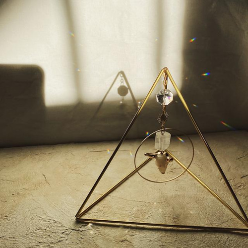 himmeli*ヒンメリ サンキャッチャー ヒンメリ サンキャッチャー 光のモビール | fores.