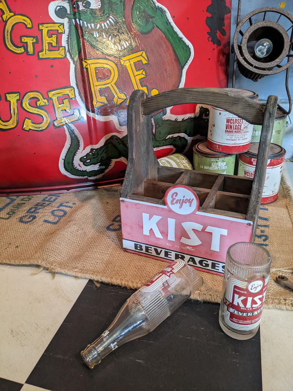 キリン アメリカンヴィンテージ CD入 れ 収納 雑貨レトロ キリン アメリカンヴィンテージ CD入 れ 収納 雑貨レトロ キリン