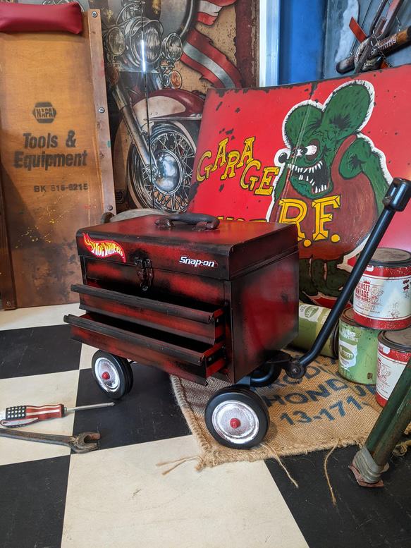 ラジオフライヤー ツールワゴン カスタム ガレージ Radio Flyer