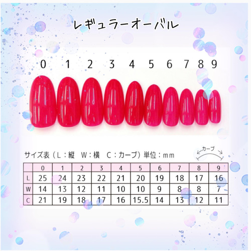 ☆送料無料☆サイズ確認用ネイルチップ ネイルチップ（つけ爪） Star