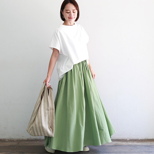 QutieFrash ロングスカート グリーン スカート / Skirt – Qutiefrashアメリカ村WebShop