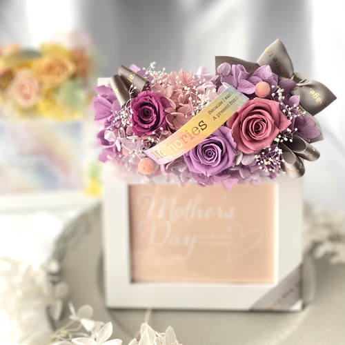 楽天市場】プリザーブドフラワー 母の日 花 ギフト 写真立て