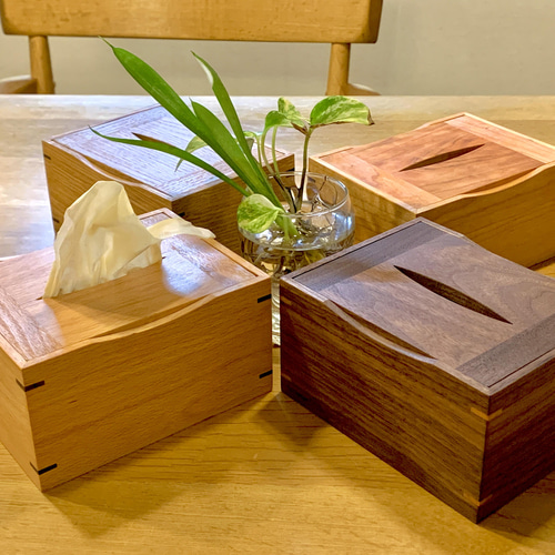 無印良品ハーフティッシュ専用】ティッシュケース・ティッシュボックス