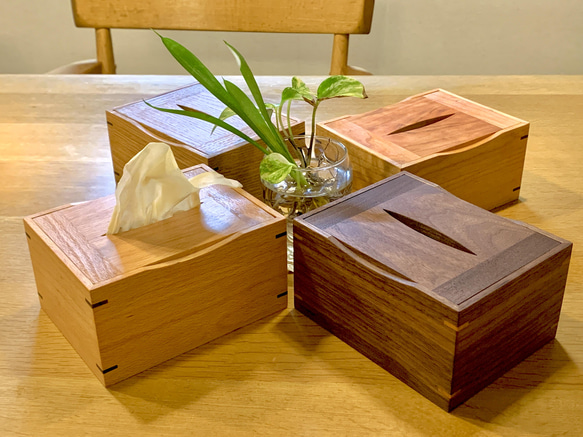 無印良品ハーフティッシュ専用】ティッシュケース・ティッシュボックス